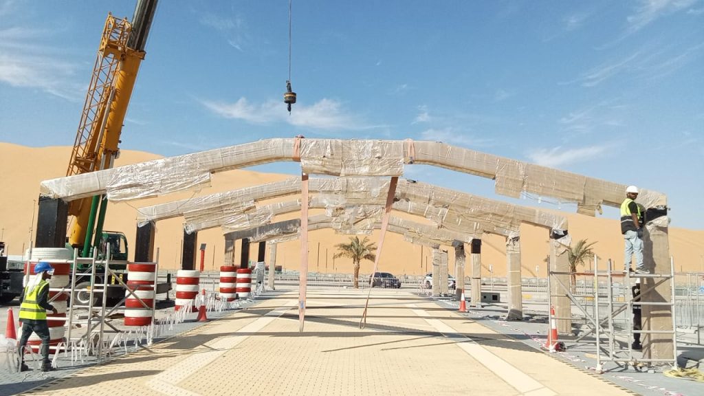 Liwa Food Park installation