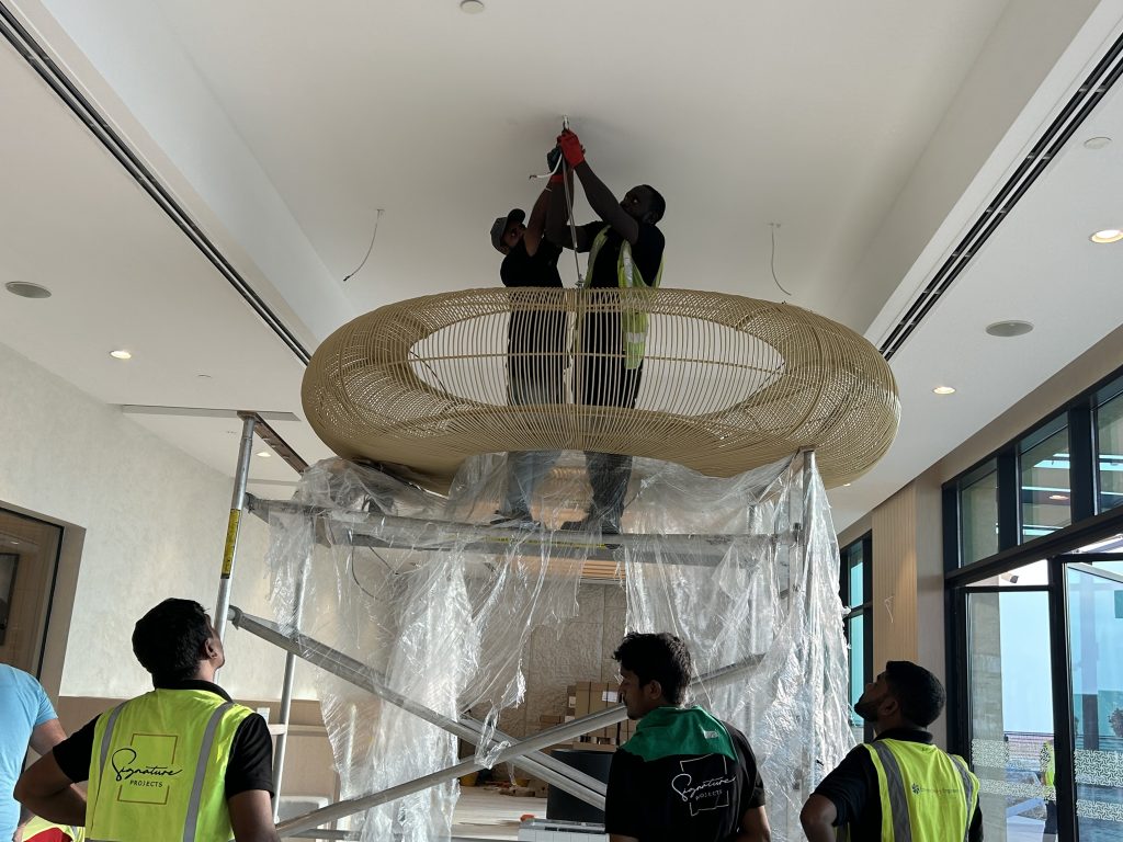 Customized restaurant light