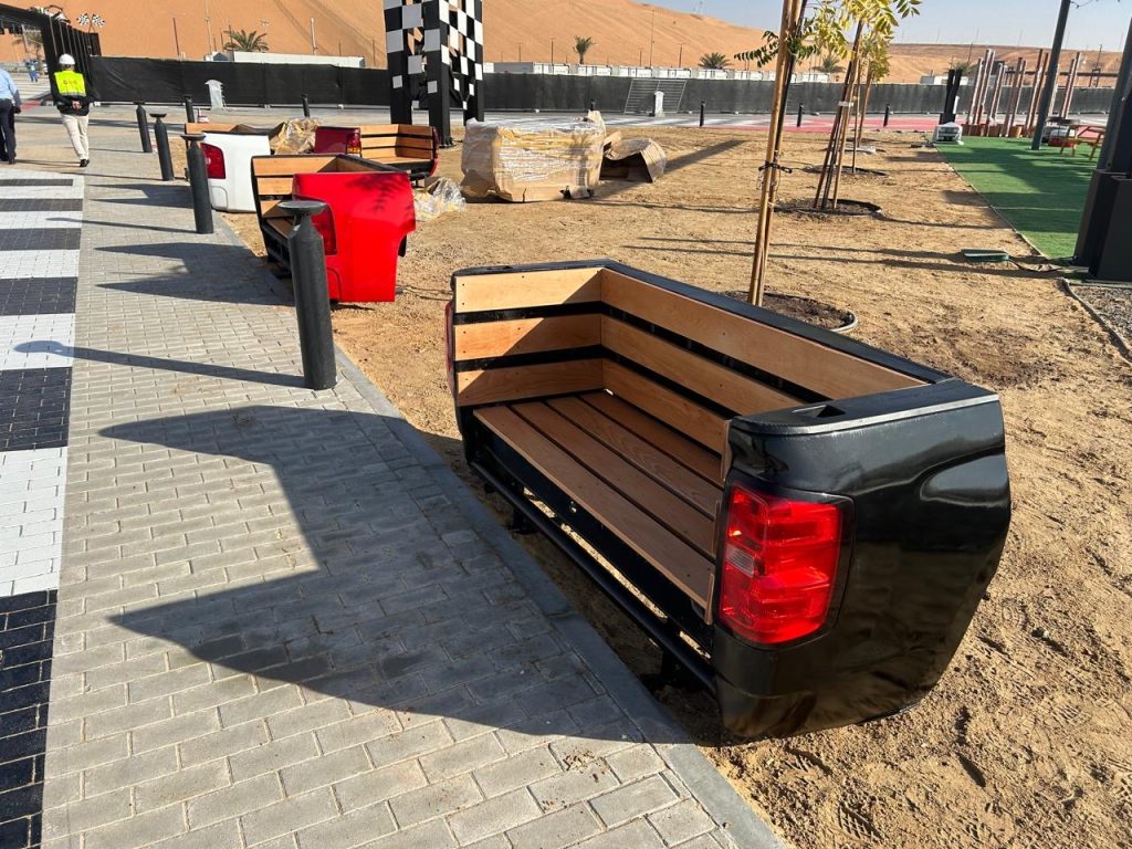 Customized car benches in UAE
