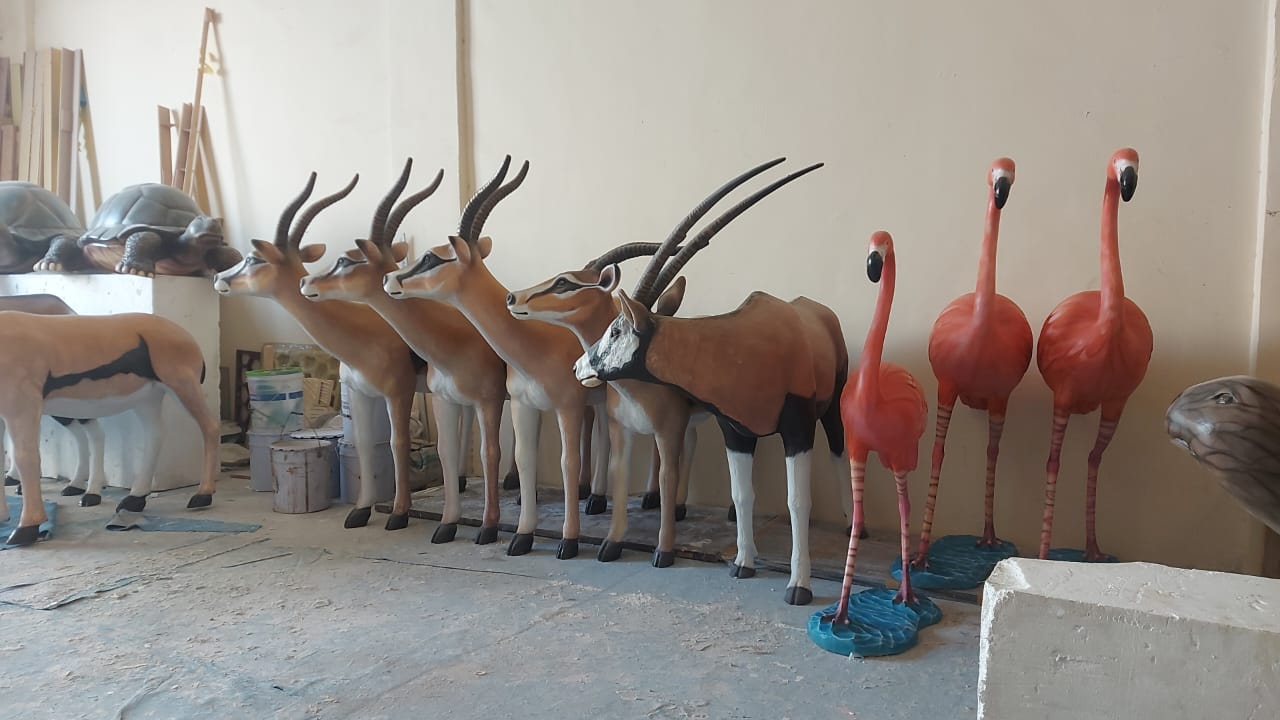 fiberglass animal