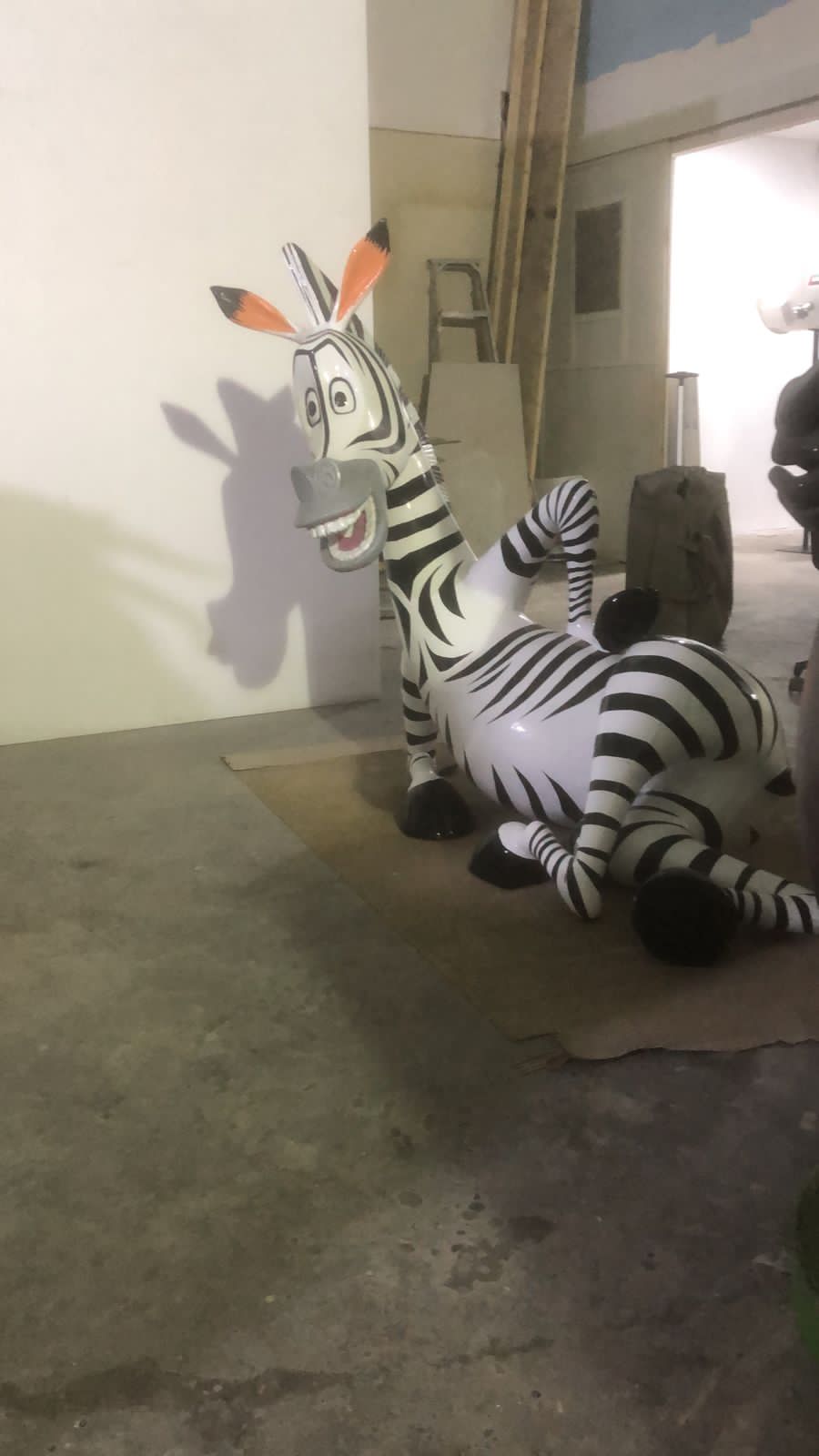 Fiberglass zebra