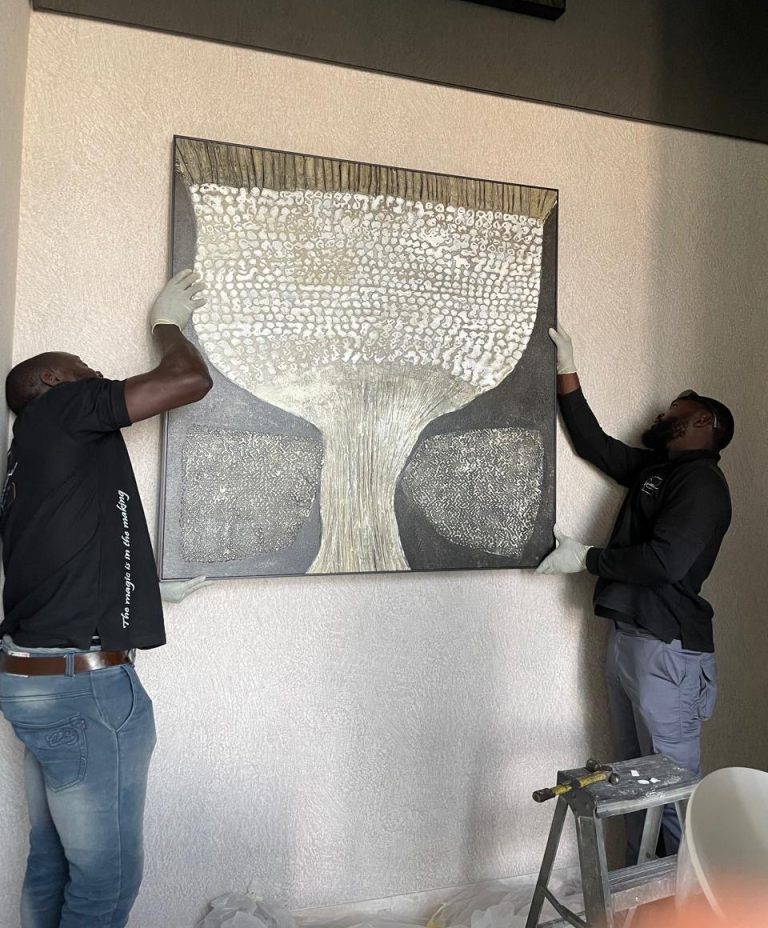 Painting wall art