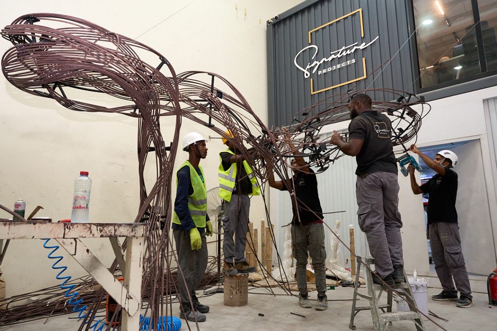 wooden artistry Work