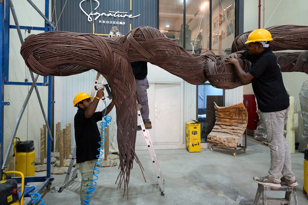 Sana restaurant artwork