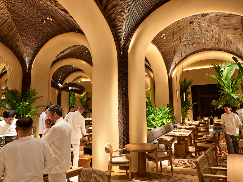 Sana wood art restaurnat