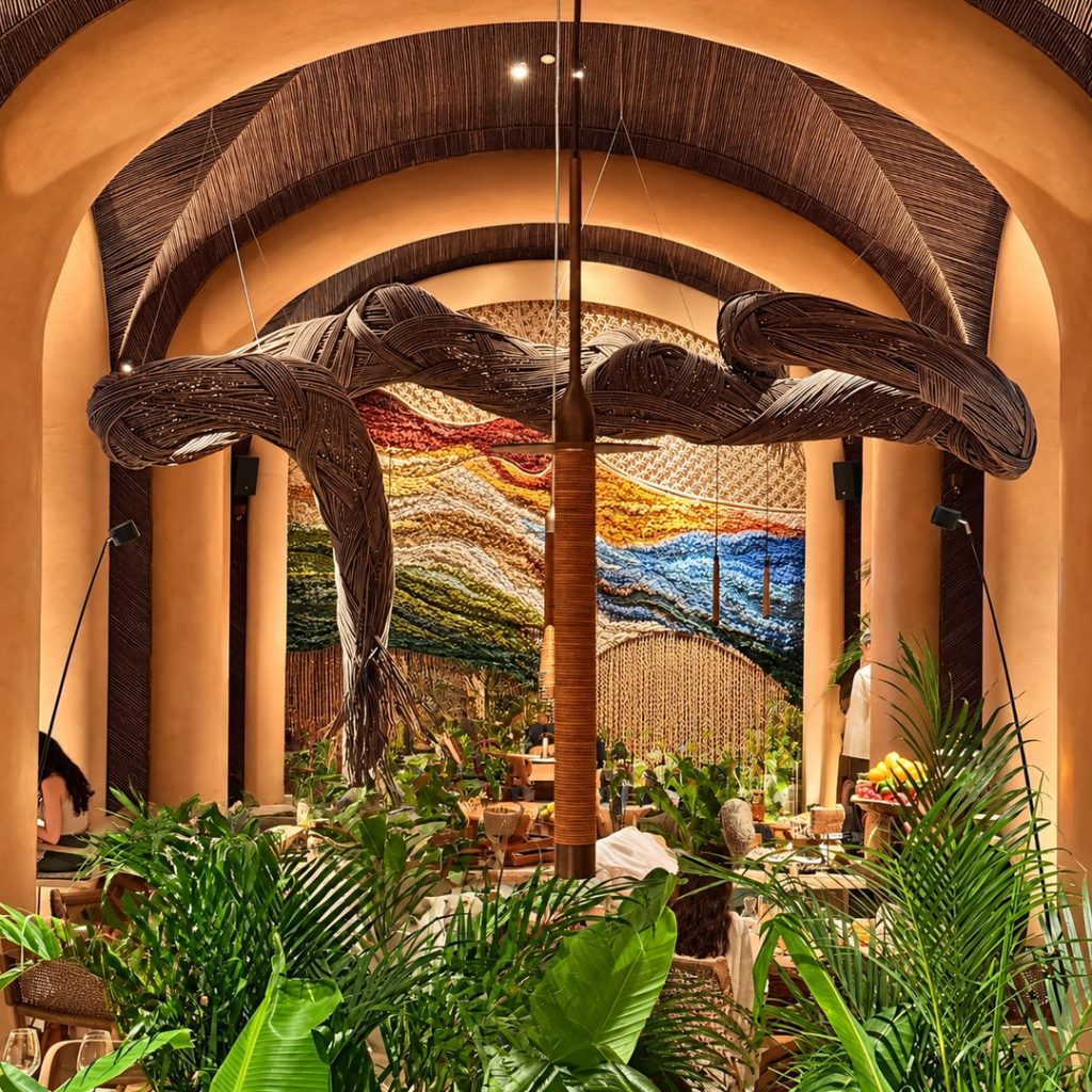 Wood Artwork ceiling