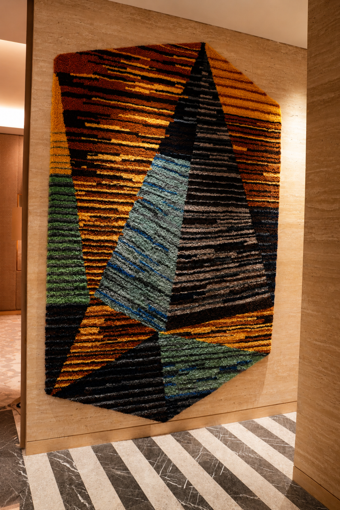 W hotel art wall