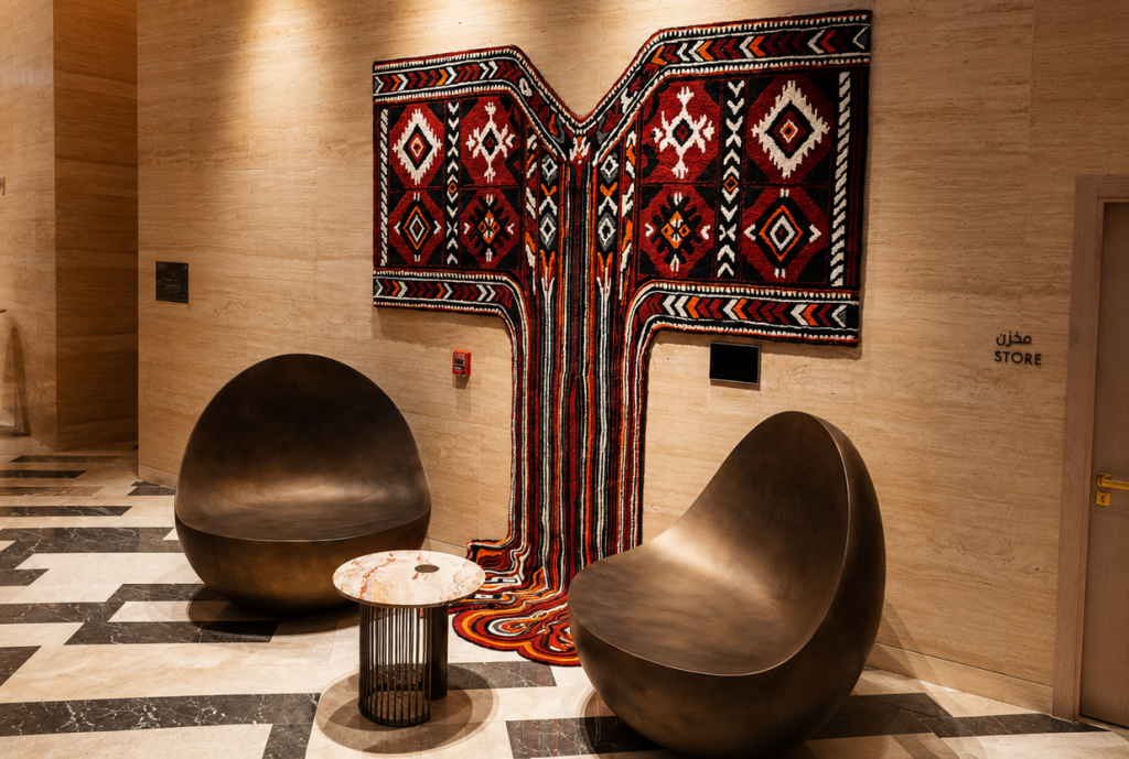 W hotel wall art
