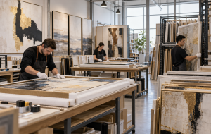 wall art printing studio in Dubai