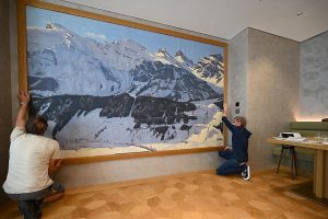 delivery and installation of wall art